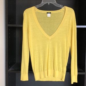 J Crew Silk and Linen Blend Lightweight Sweater